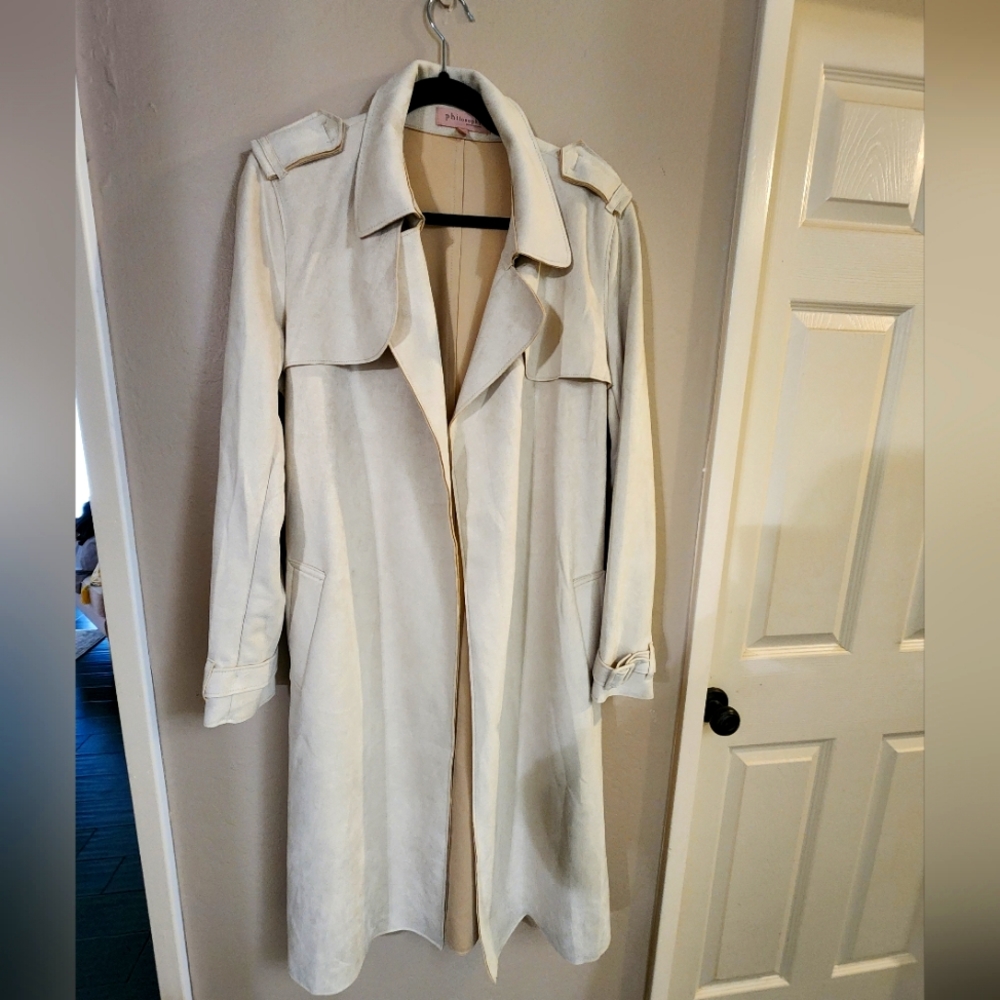 Faux Seuede Duster L